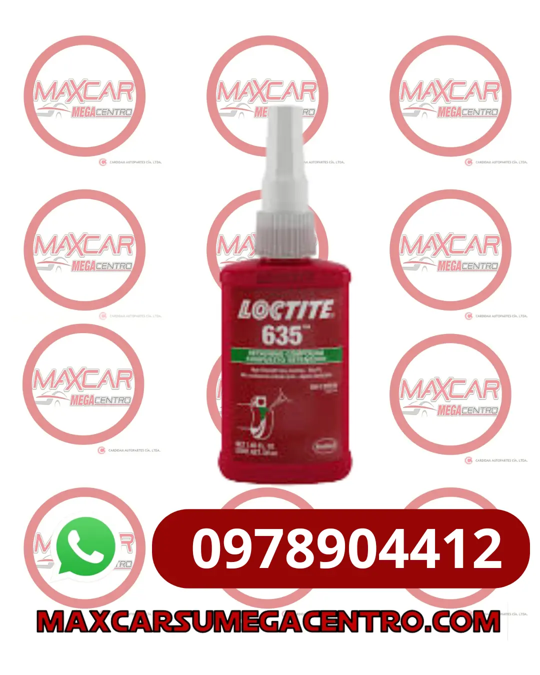 Peg.635 Loctite Retaining Compound Equivale(638) 1