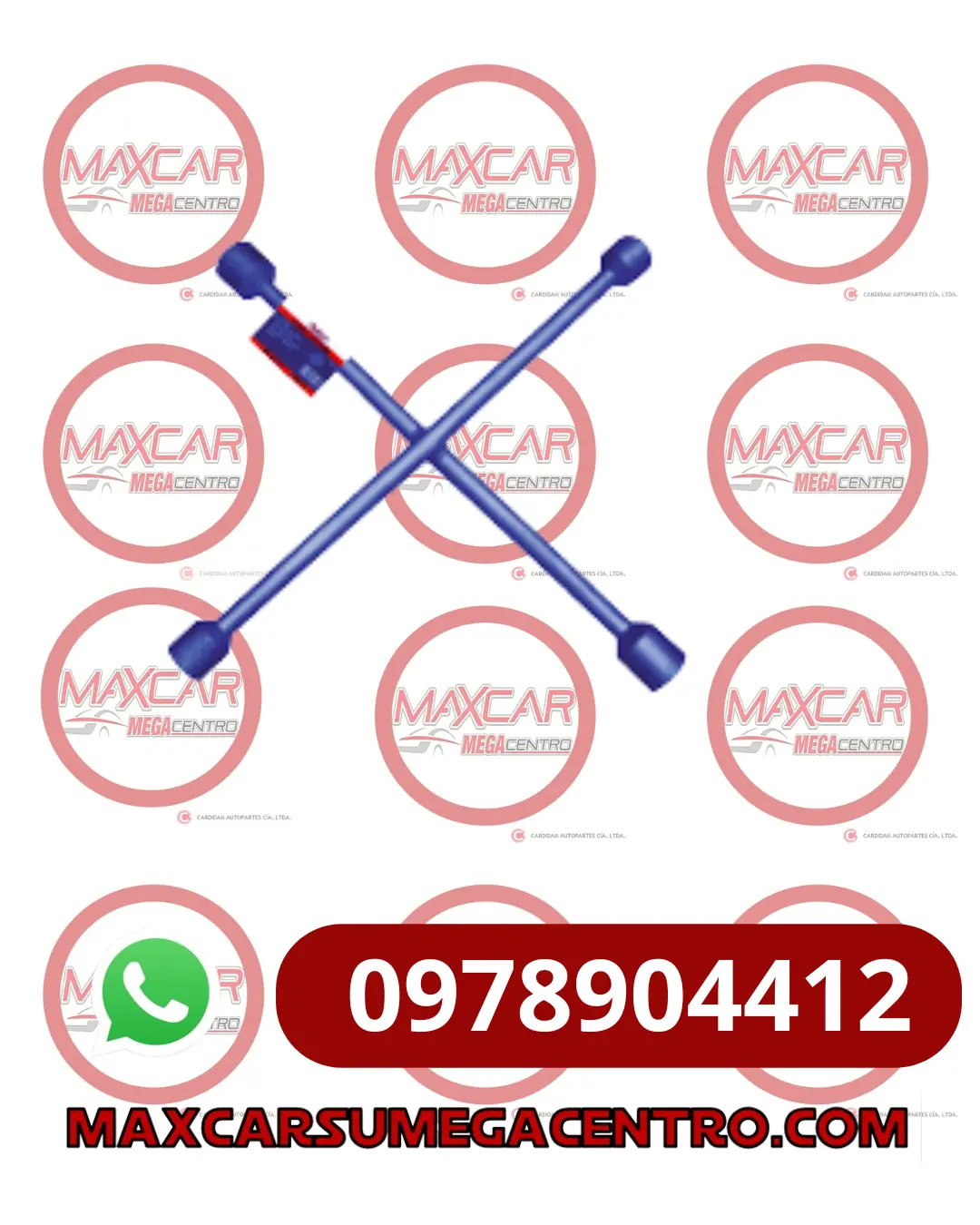Ll.Crz  Llave En Cruz Para Ruedas Best V H42140 16" 17X19x13 1