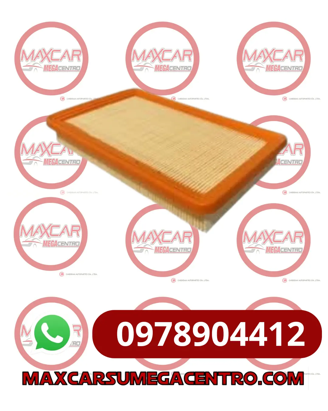 F.Aa7775 Filtro Aire Shogun Af7909 Accent 1.5 1