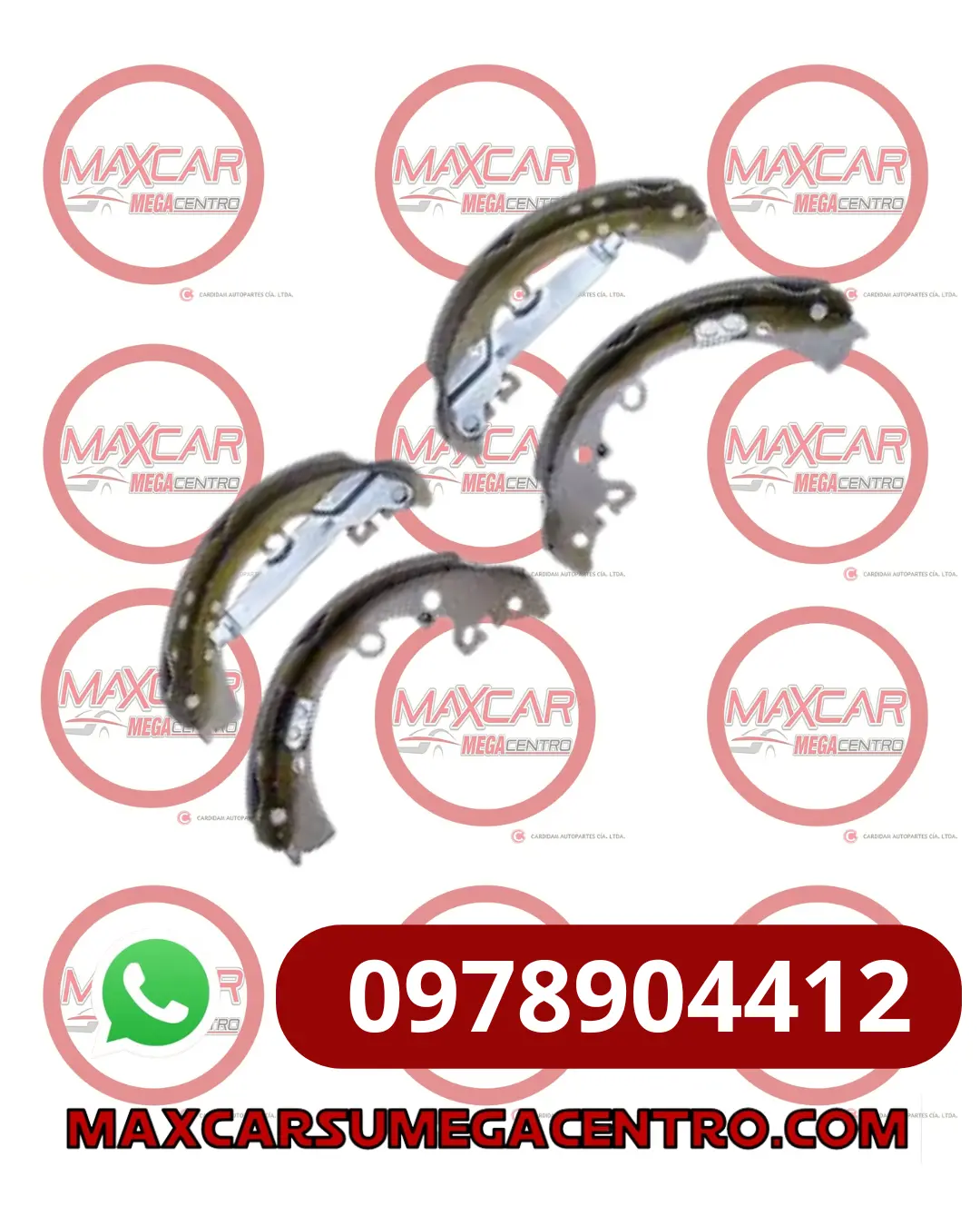 Zf.04495-0K120 Zapata Freno Daichi Toy Hilux Vigo 2.5 2.7 3.0 4.0 4X4 05-15 Fortuner 2.5 2.7 3.0 4.0 05-15 4X4 1