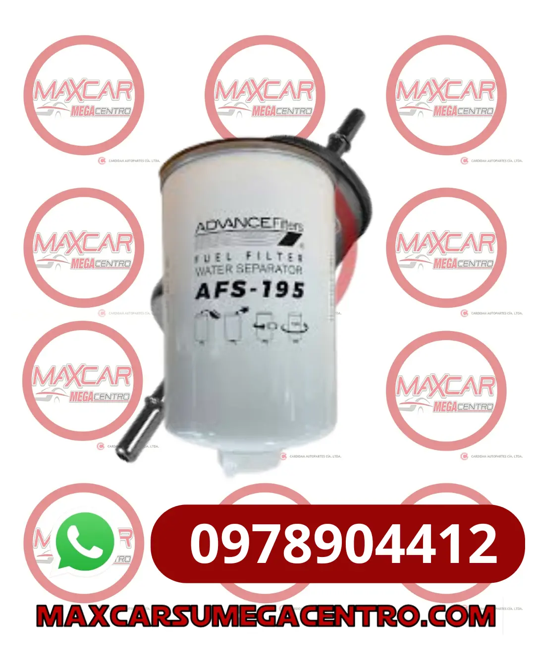 F.Afs195 Filtro Combustible Advance Changan Hunter 1.9T Landtrek 1.9T Foday Lion F22 2. 1