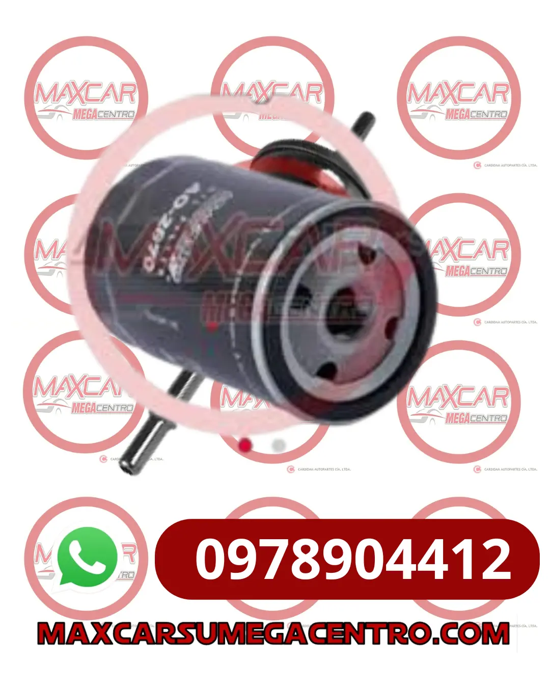 F.Ao2870 Filtro Aceite Advance Vw Gol Golf Jetta Passa Polo Vento Audi (Doble Valvula) Full Sintetico 1