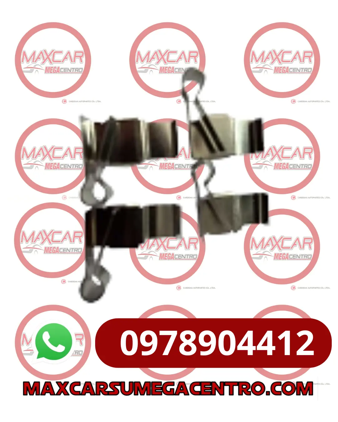 Ard.7350/51 Antirruido P/Pastillas Lasting Hilux 4X2  2 Rh/2 Lh 1