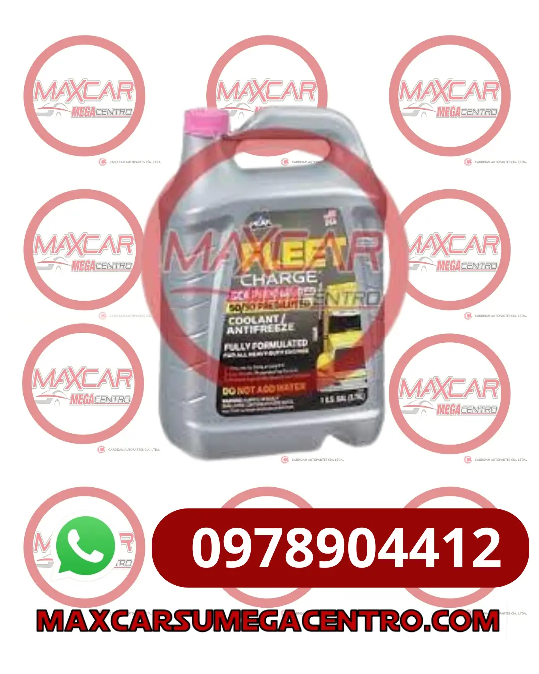 Ref.Pkr Peak Refrigerante Galon Rojo Fleet Charge 50/50 Fcab53 (3192) 1
