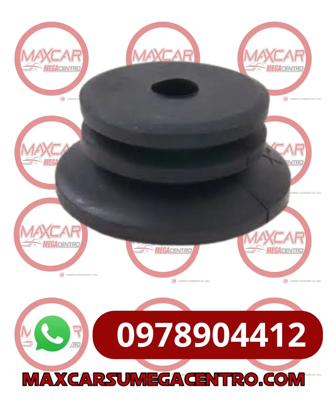 Cau.96456715  Caucho Base Amortiguador Pos Gm Aveo 1