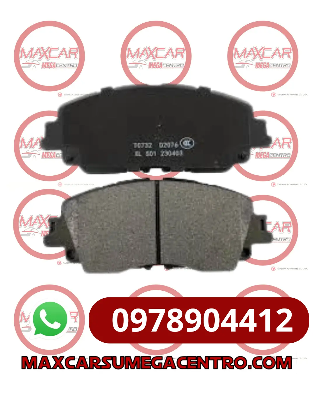 Pf.D2076 Pastilla Freno High Power Rav4 2020 Corolla Cross 22- 1