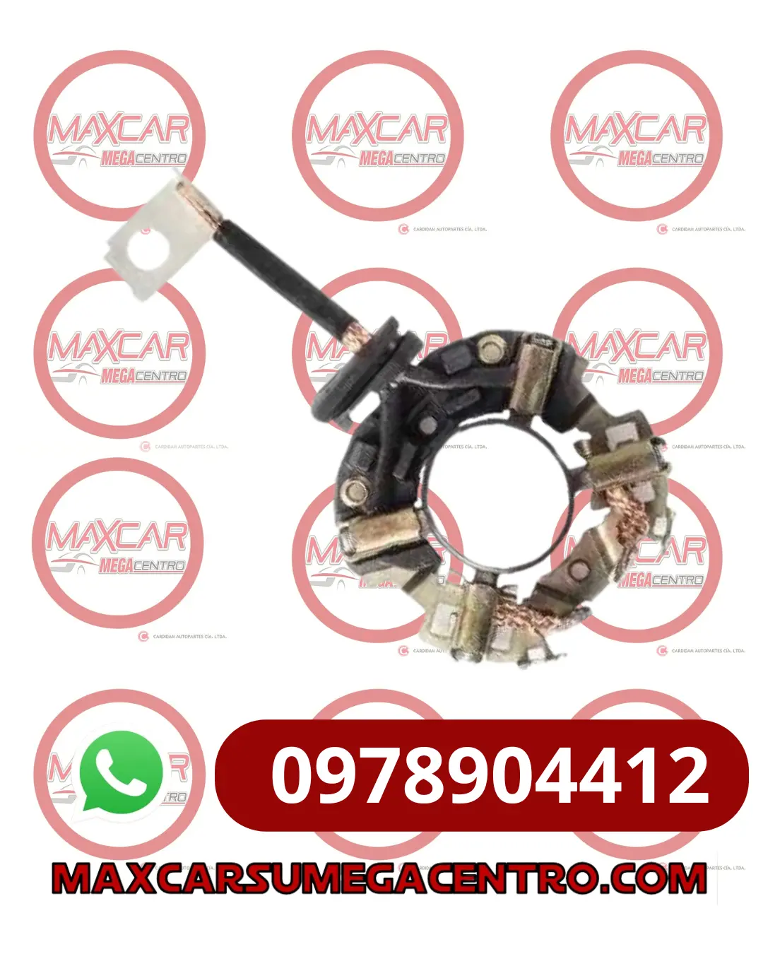 Por.A117 Portacarbon Arranque Tw 12V Sentra Fiat Palio/Siena Strada Vw Gol Paratti Golf Ford Escort Peugeot 306/405 Citroen Berlingo 1