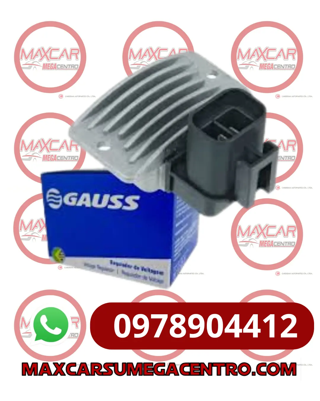 Reg.Ga128 Regulador Alternador Gauss Alto 12V 85A Socket Pg104  Carnival Pregio K2700 1
