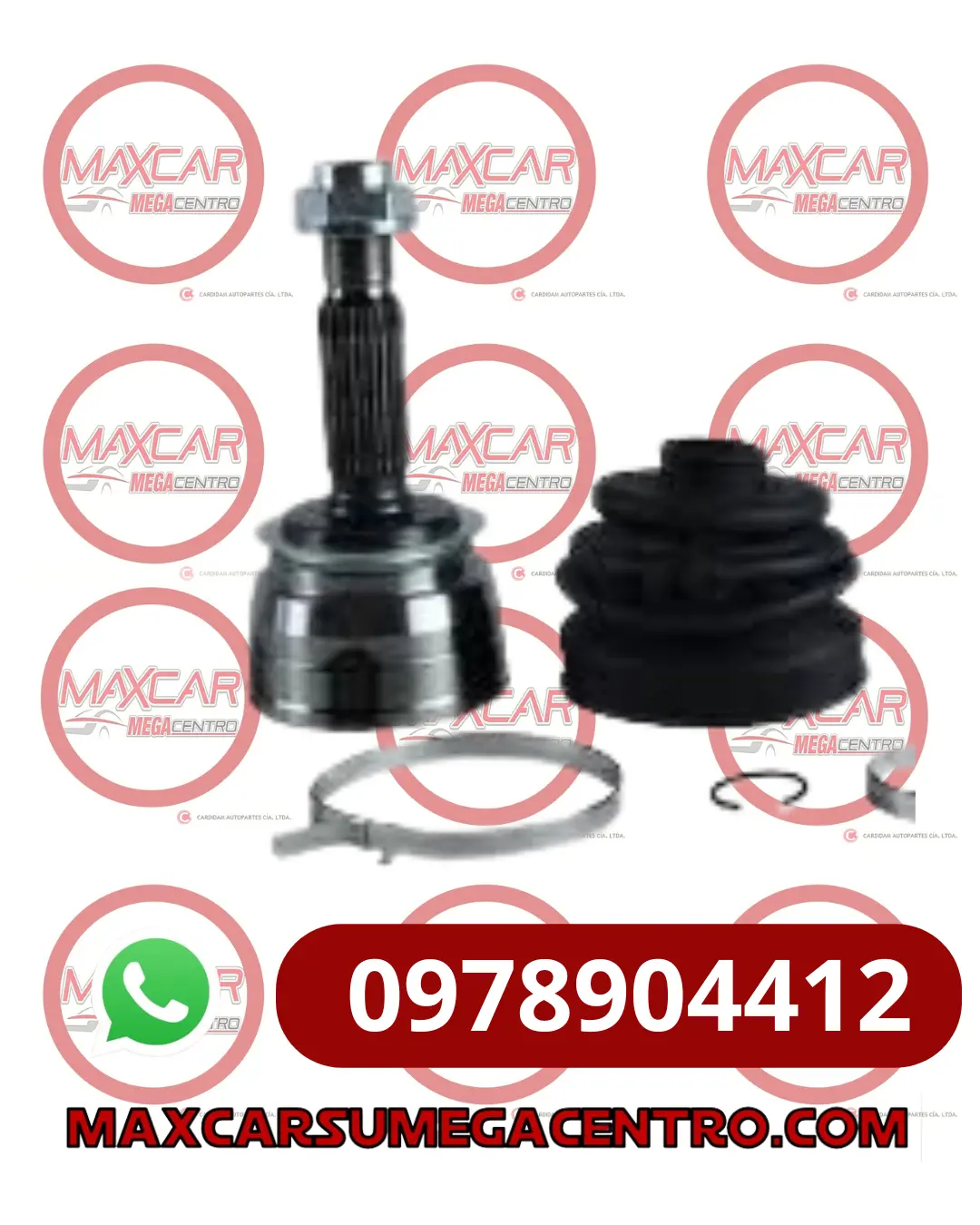 Ph.Mi821 Punta Homocinetica Ext J&J 25X22x52.5 Accent Rio Xcite 06-12 1
