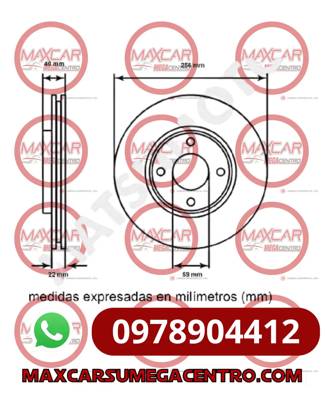 Df.Hf20e Disco Freno Hiper Sail 1.5 17- 1