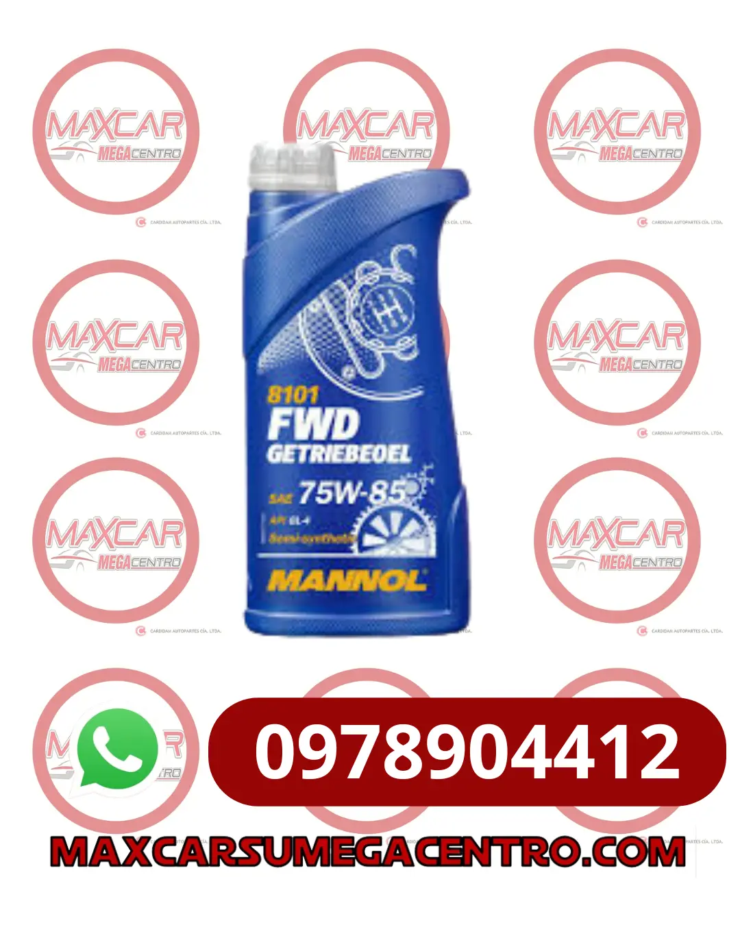 L.75W85 Mannol Fwd 1/4 Gl4 Mn8101 1