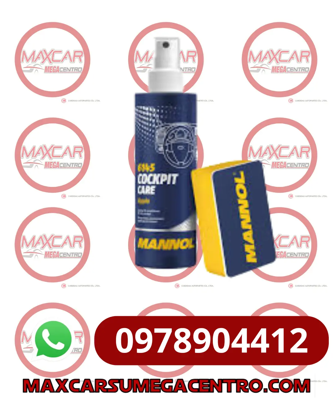Ad.Mn6145 Mannol Limpiador Protector Uv3 Cockpit Care Apple 1