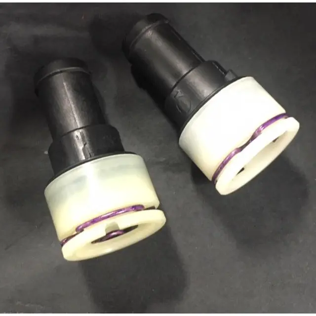 Gm Supercharger Quick Connects X 2 Straight - White 1