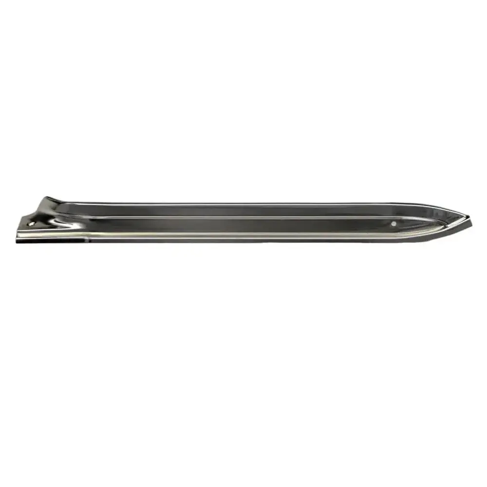 Amd Front Door Sill Plate - Rear Section - Aluminum - Rh | 73-91 Chevy Gmc C/K Squarebody Crew Cab Suburban 1