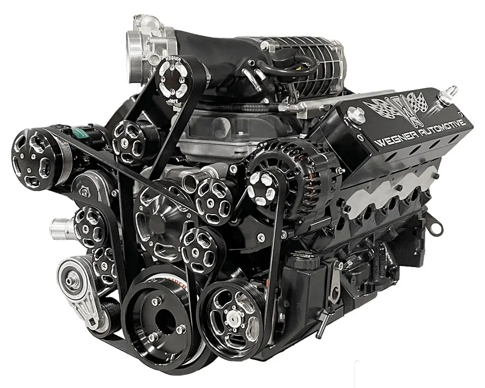 Wegner Automotive Lsx Magnuson 1900/2300 Drive Kit | Camaro/Truck Offset 1