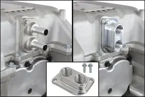 Cts-V Lsa Supercharger 10An Orb Intercooler Fitting Water Manifold Adapter Ctsv 1