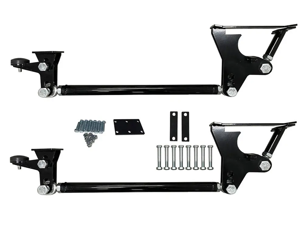 Chevrolet C10/K10 Truck Traction Bars | 1973-1987 (Standard Axle Position) Black 1