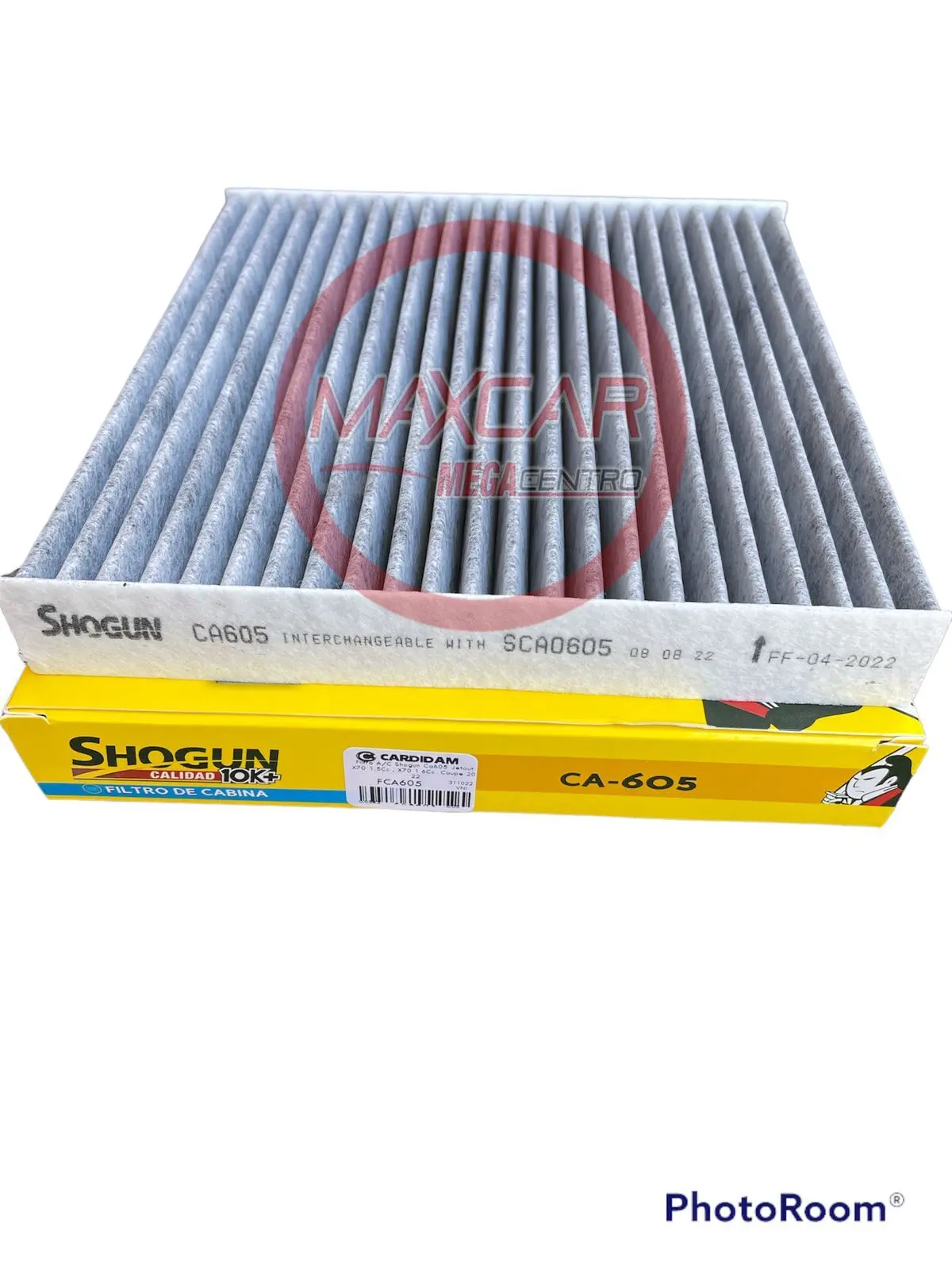 Filtro A/C Shogun Ca605 Jetout X70 1.5Cc , X70 1.6Cc  Coupe 20-22 - Fca605 1