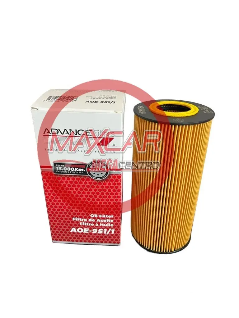 Filtro Aceite Advance Aoe951/1 Sinotruck T5g 240Hp 8T 10T Vw Constellation 2018 (E172hd35 Hu951x Pel1998) - /1 1