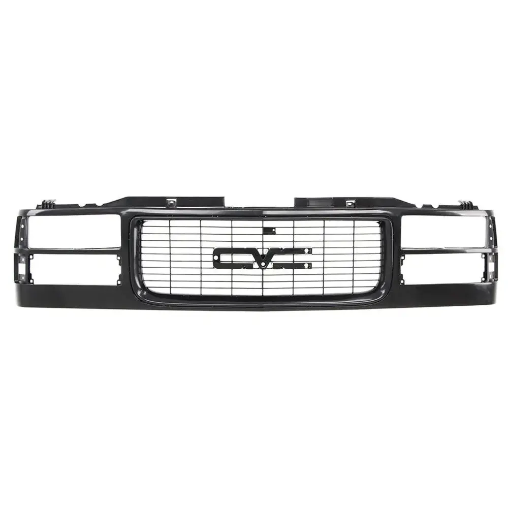 Amd Grille Shell - Black (Dual Headlight) | 94-98 Gmc C/K Obs Truck Suv 1