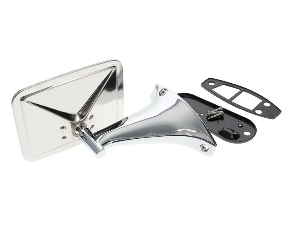 Amd Outside Rear View Mirror Kit - Stainless - Rh | 70-72 Chevy Gmc C/K Pickup Truck Blazer Jimmy Suburban 1