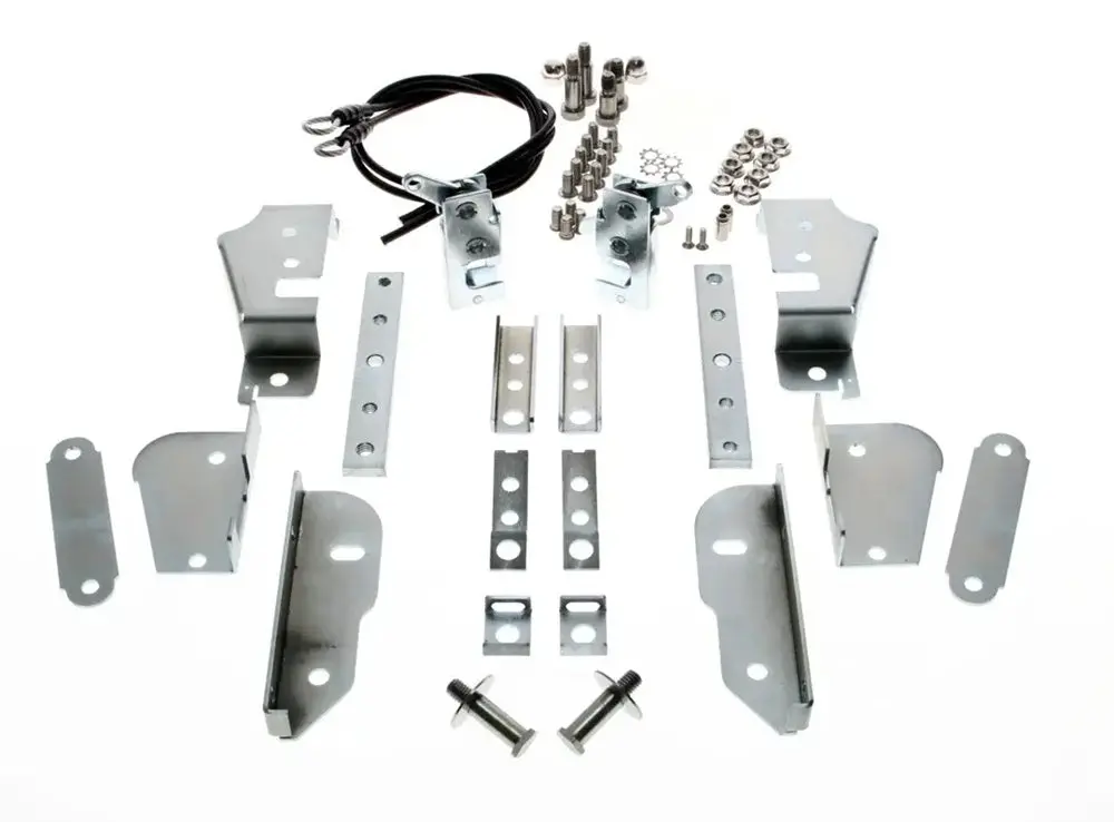 Amd Hidden Tailgate Latch Kit (Stainless Hardware) - 47-87 Chevy Gmc Stepside Pickup, 48-87 Ford Flareside Pickup 1