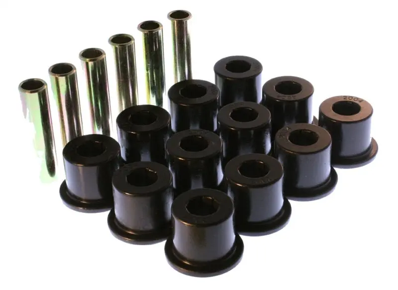 Energy Suspension Rear Spring Bushings For Gm 2Wd And 4Wd Trucks – Black Polyurethane 1