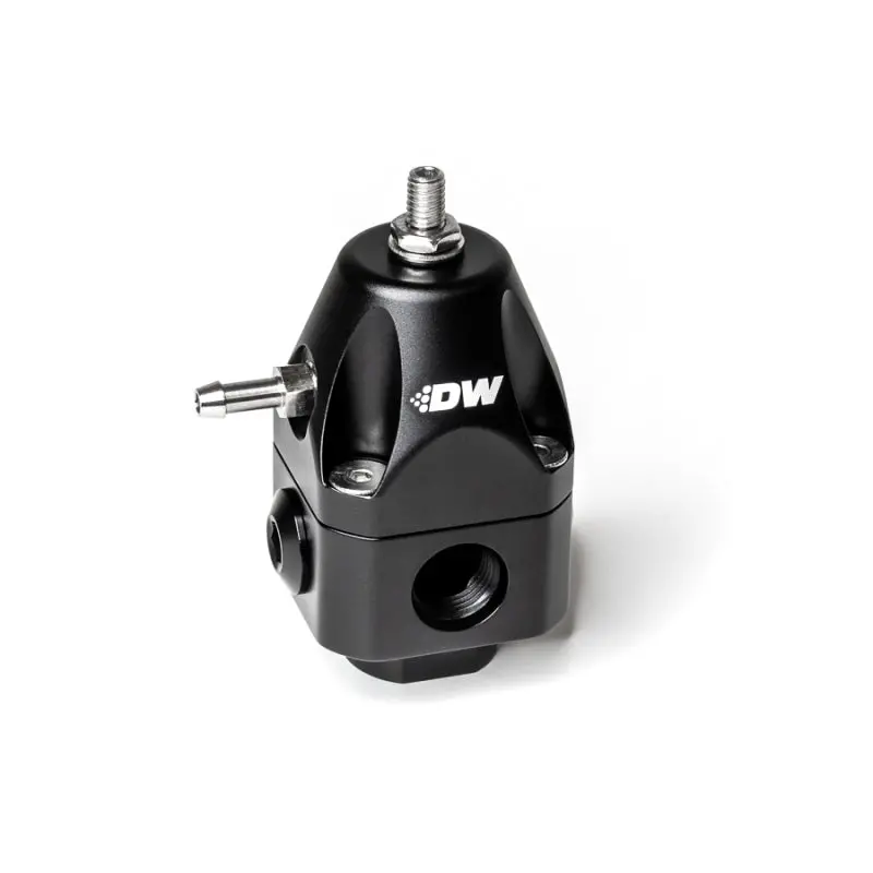 Deatschwerks Dwr1000C Dual-Inlet Adjustable Fuel Pressure Regulator – Black, -6An Ports 1