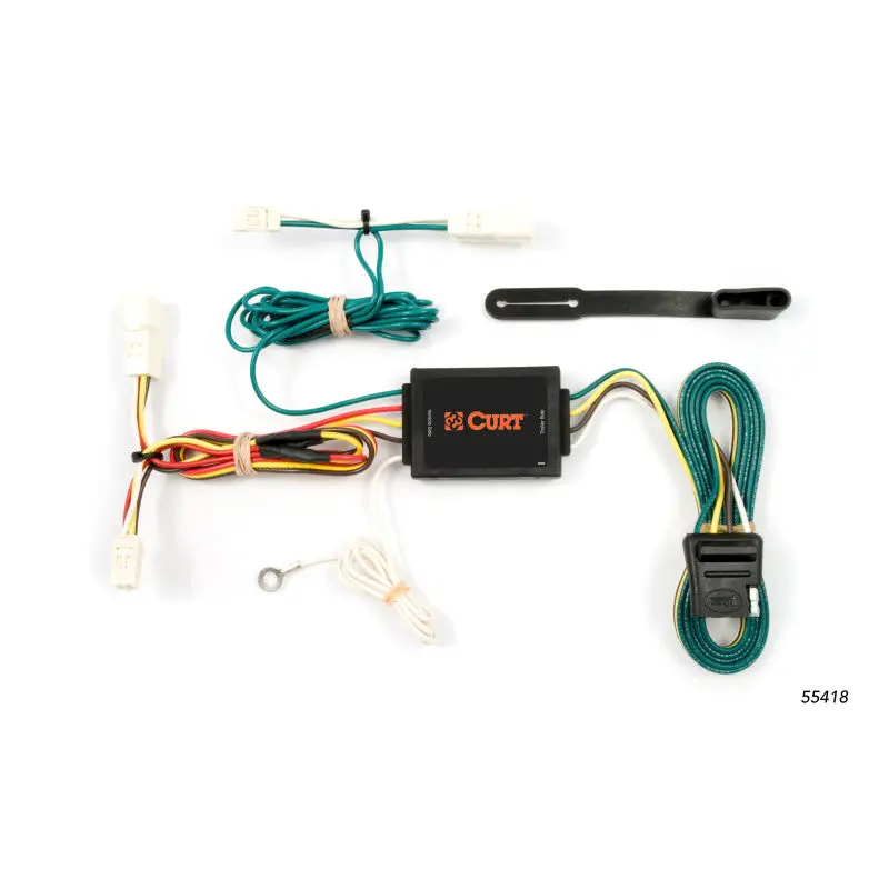 Curt 98-03 Toyota Sienna Custom Wiring Harness (4-Way Flat Output) 1