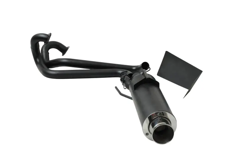 Gibson Single Exhaust System For 2008–2012 Polaris Ranger Rzr 800 Base Model – Black Ceramic Coating 1