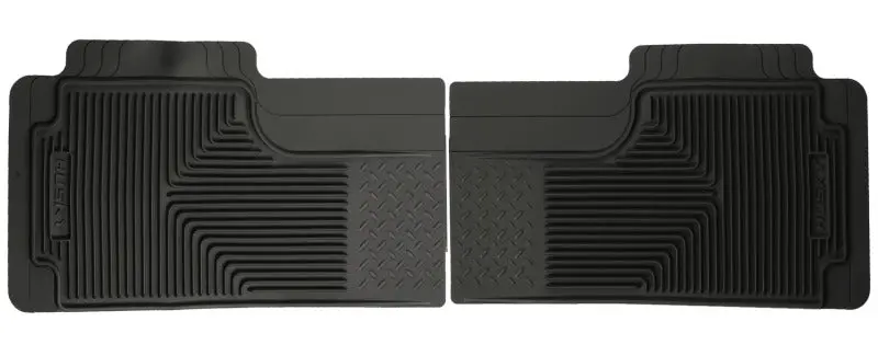Husky Liners 1980-2012 Ford F-150/2000-2005 Ford Excursion Heavy Duty Black 2Nd Row Floor Mats 1