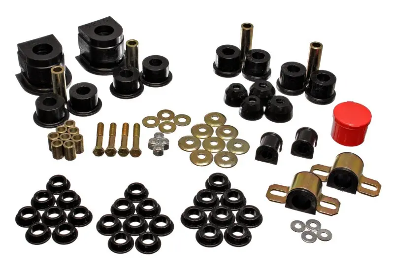 Energy Suspension 86-91 Mazda Rx7 Black Hyper-Flex Master Bushing Set 1