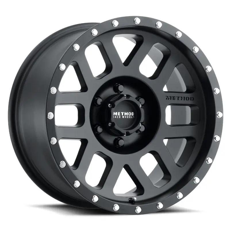 Method Mr306 Matte Black Mesh Wheel – 18X9 1