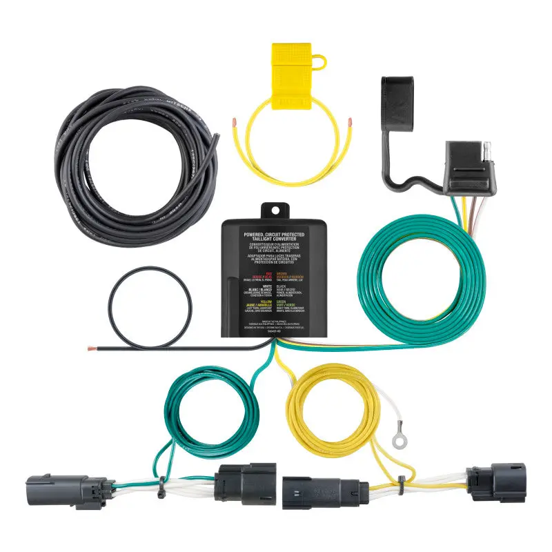 Curt Custom Wiring Harness – 2013–2019 Ford Fusion (4-Way Flat Trailer Output) 1