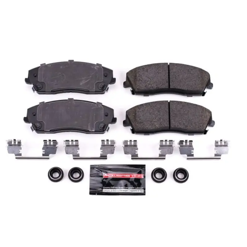 Power Stop 05-19 Chrysler 300 Front Z23 Evolution Sport Brake Pads W/Hardware 1