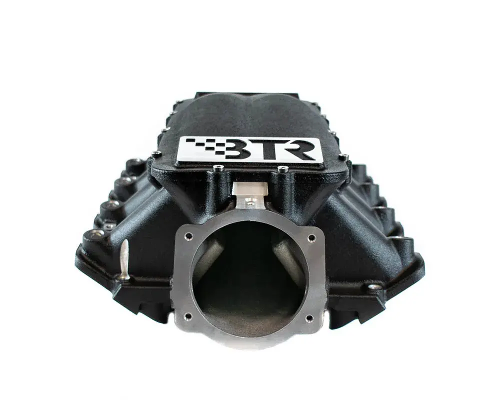 Btr Equalizer 1 Intake Manifold| Cathedral Port - Black Powder Coat - Ima-01-Blk 1