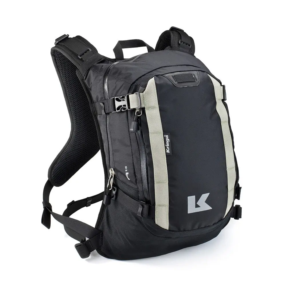 Kriega R15 Modular Waterproof Motorcycle Backpack 1
