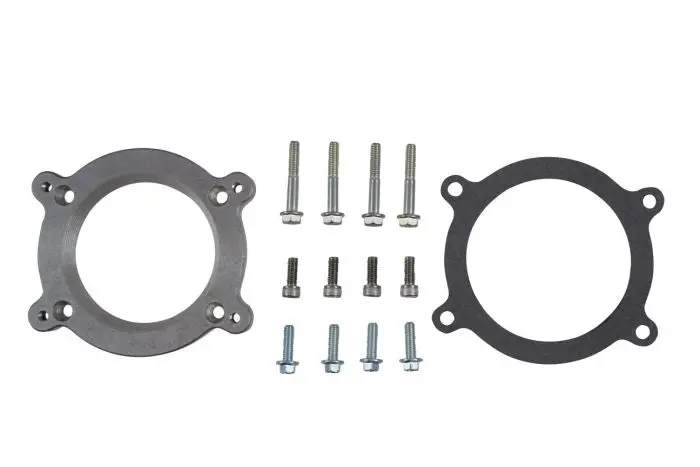 Ict Billet Ls4 Intake Manifold To Ls3 Dbw Throttle Body - Adapter Plate Ls 4 Bolt Tb Gxp 1