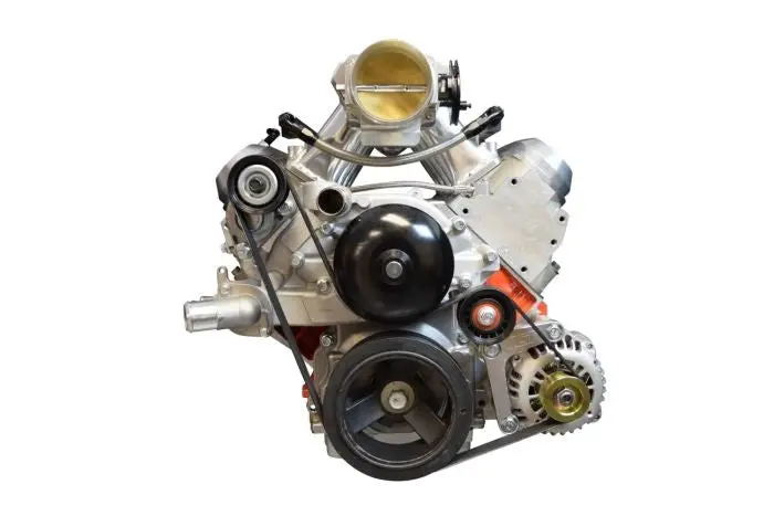 Ict Billet Ls1 Camaro - Billet Low Mount Alternator Bracket Kit W/ Pulley 1