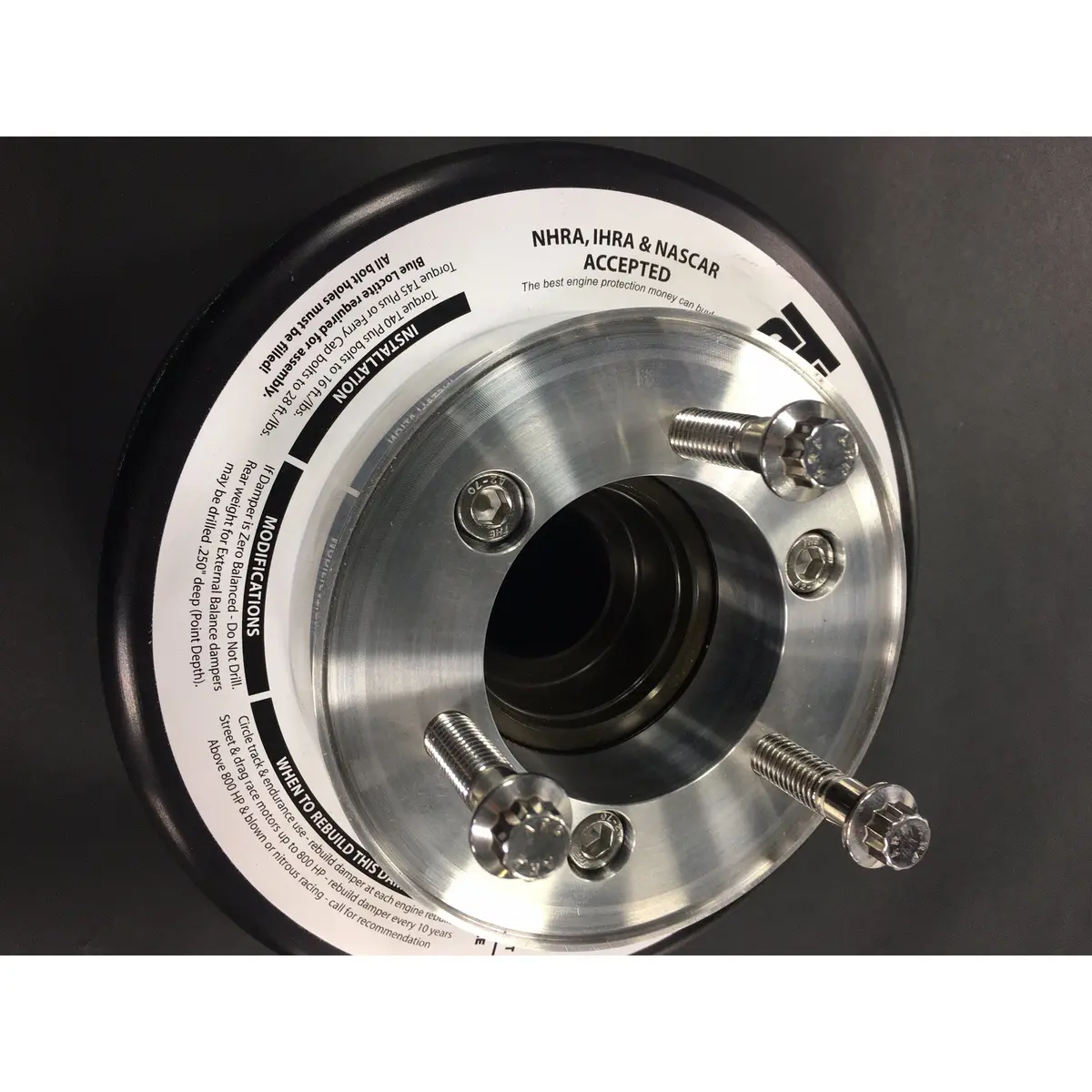 2014-2019 C7 Lt1 Wetsump Ati Balancer - Uses Lsa Ring And Adm Spacer 1