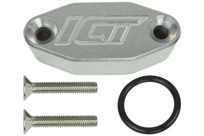 Ict Billet Ls / Ls1 Oil Pressure Sensor Relocation Adapter 1