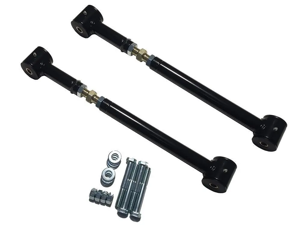 Camaro & Firebird Adjustable Lower Control Arms | 1982-2002 (Satin Black) 1