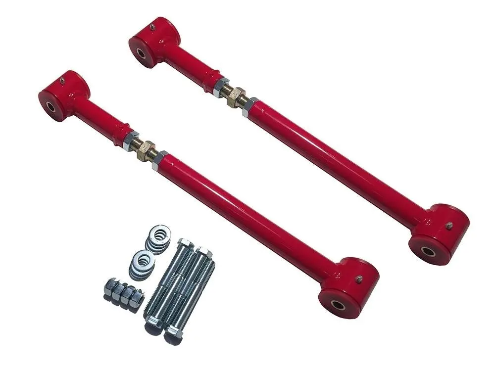 Camaro & Firebird Adjustable Lower Control Arms | 1982-2002 (Red) 1