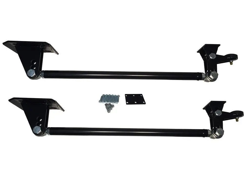 Silverado & Sierra Traction Bars | 1988-2023 (Axle Flipped Trucks) Satin Black 1
