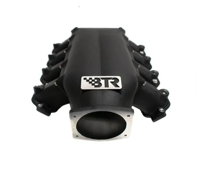 Btr Trinity Intake Manifold| Gen V With Injector Holes - Cnc Runners - Black - Tra-Genv-Inj-Blk-Cnc 1