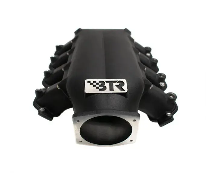 Btr Trinity Intake Manifold| Gen V Lt4 With Injector Holes - Black - Tra-Lt4-Blk 1