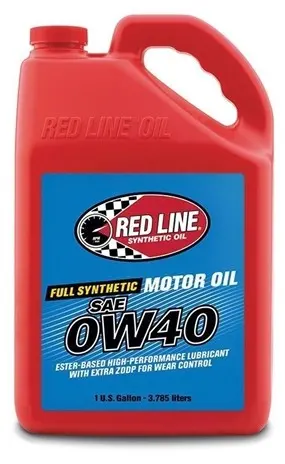 Red Line Synthetic 0W-40 Full-Synthetic Motor Oil – Api Sp, Acea A3/B4, Extended Drain Interval Rated 2