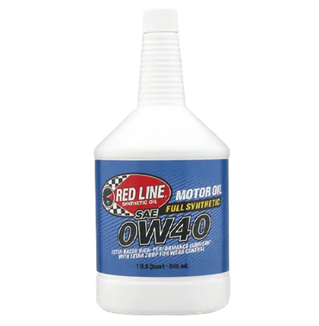 Red Line Synthetic 0W-40 Full-Synthetic Motor Oil – Api Sp, Acea A3/B4, Extended Drain Interval Rated 1