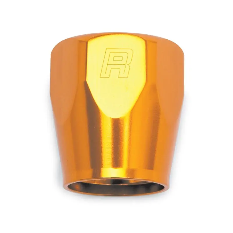 Russell Performance Anodized -8 An Full-Flow Swivel Hose End Sockets (Pair) – Orange Finish 1