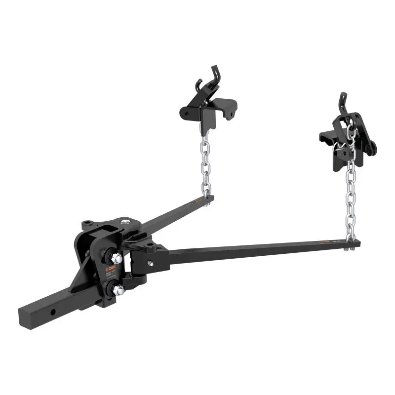 Curt Short Trunnion Bar Weight Distribution Hitch (8000-10000Lbs 28-3/8In Bars) 1